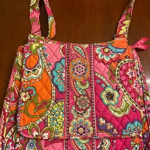 NWOT Vera Bradley Pink Paisley crossbody - never used
